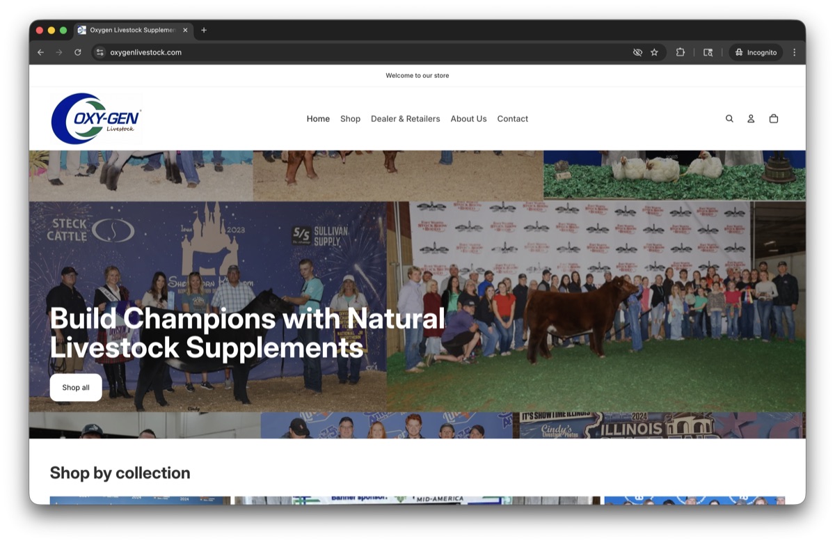 Oxygen Livestock
